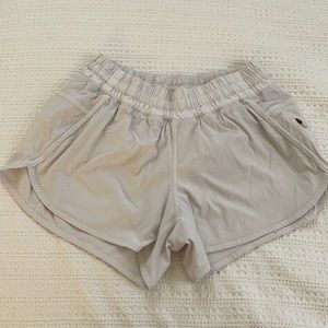 White Lululemon Shorts size 10